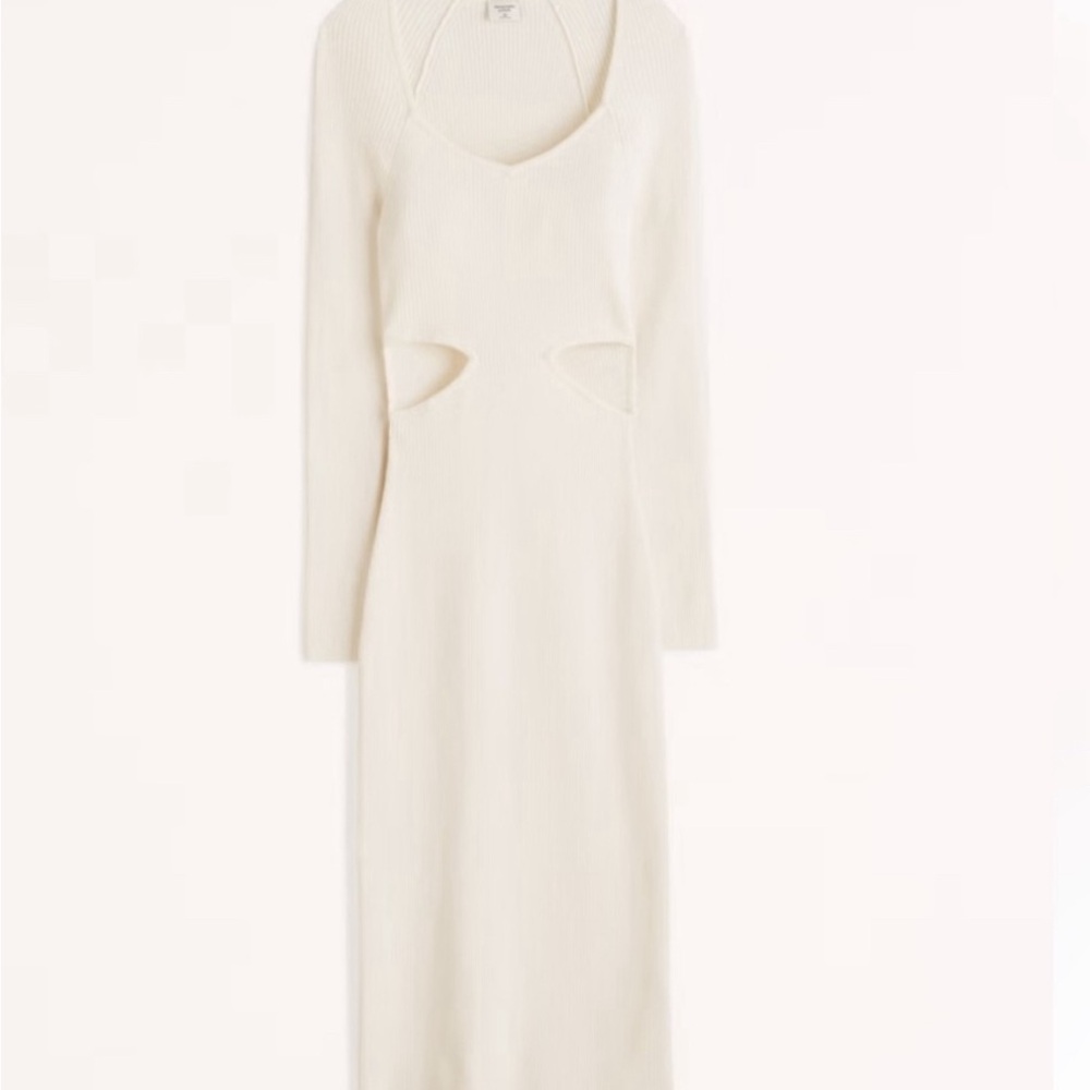White Abercrombie dress